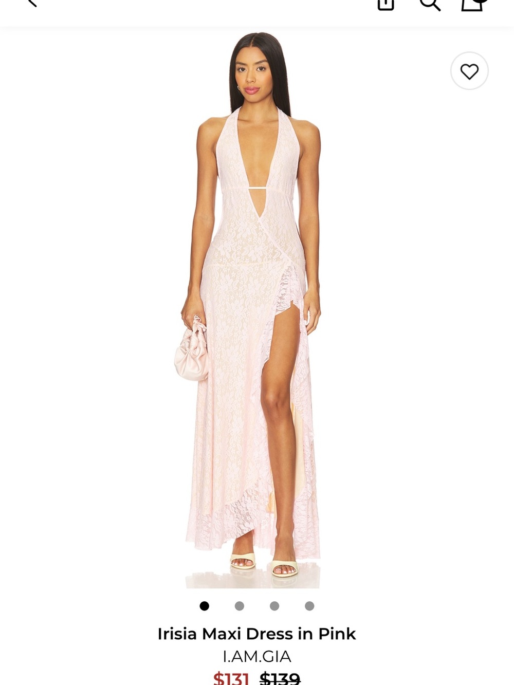 I.Am.Gia Arisha Maxi Dress Pink